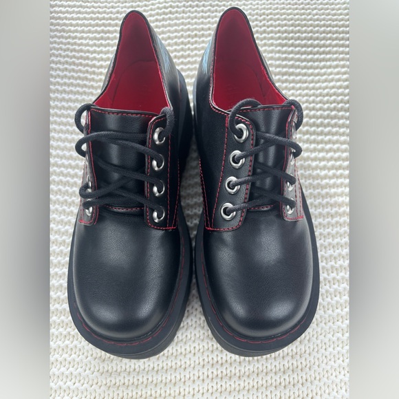 New Without Box Delia’s Talk Is Cheap Platform Oxfords, Size 7M - Picture 13 of 16